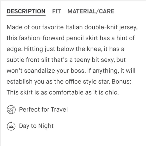 MM LaFleur Greenpoint Knit Pencil Skirt - Picture 7 of 9